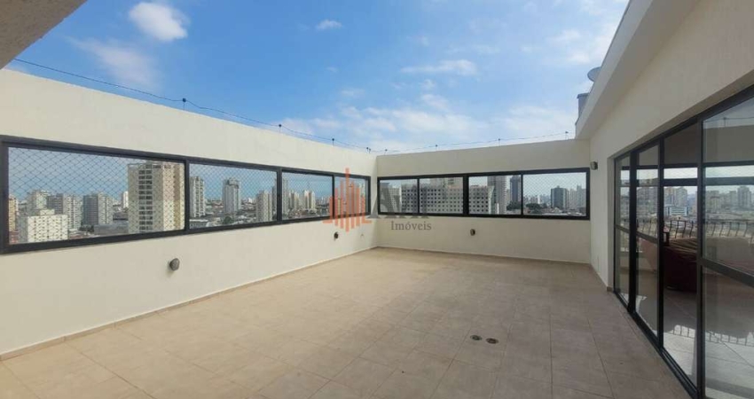 Cobertura Residencial 170m² com 4 quartos, 3 suítes à Venda na Mooca
