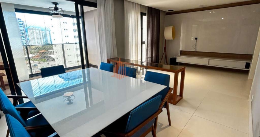 Apartamento 186m² com 3 suítes - Anália Franco - SP