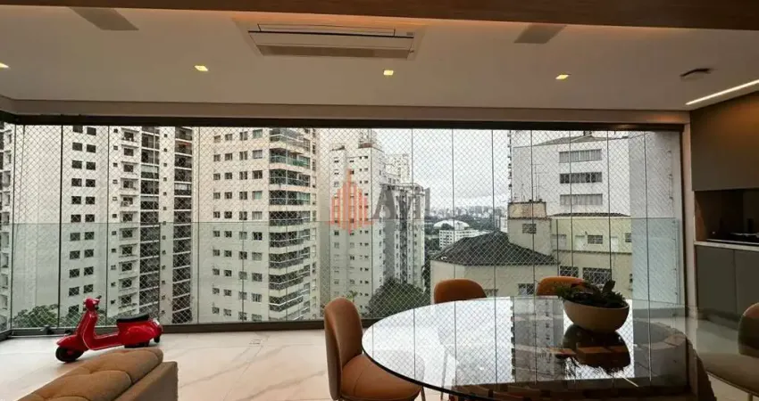 Elegante Apartamento a Venda de Alto Padrão Mobiliado no Paraíso com 156m²