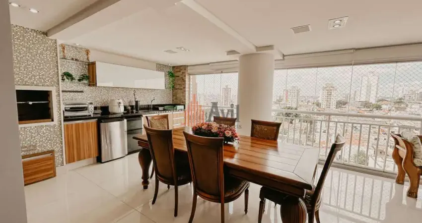 Apartamento a venda no Tatuapé 171 m2 3 Quartos  e suítes  Vagas de Garagem