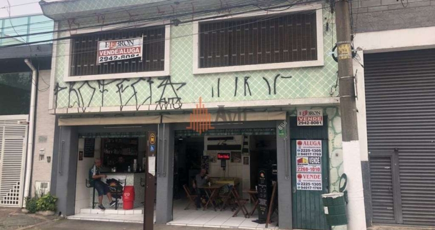 Salão Comercial com Casa na parte de cima  a Venda com 3 Quartos 1 suíte