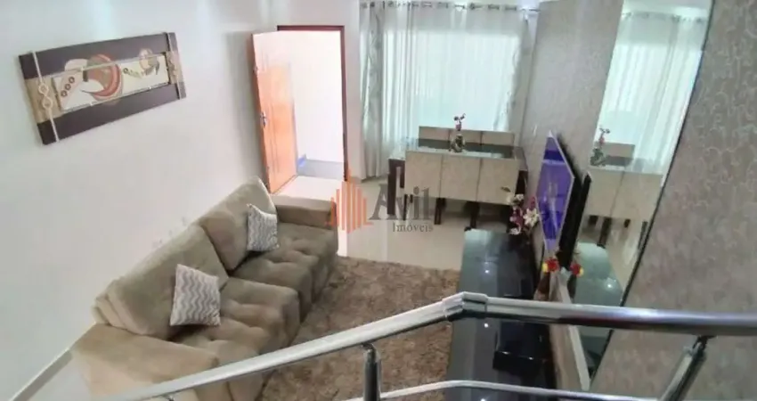 Sobrado Residencial 120m² com 3 suítes no Jardim Ana Rosa
