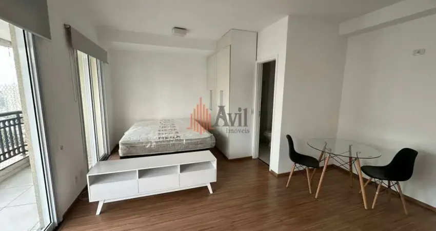 Apartamento studio 40m² com 1 quarto para venda ou locação no anália franco