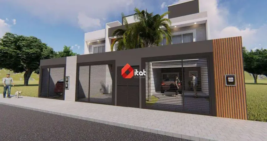 Casa Geminada à venda, 3 quartos, 1 suíte, 2 vagas, Centro - Balneário Piçarras/SC