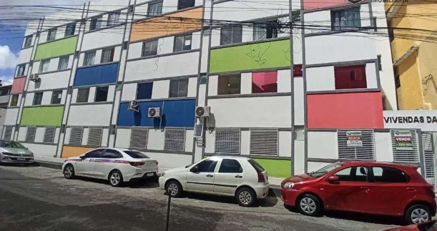 Apartamento com 2 quartos, 32 m² - venda por R$ 145.000 ou aluguel por R$ 950/mês - Ribeira - Salvador/BA
