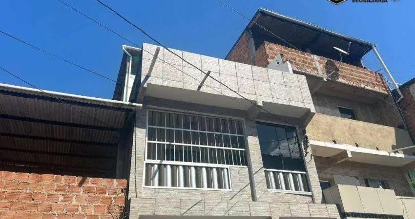 Apartamento triplex com 3 dormitórios à venda, 180 m² por r$ 160.000 - massaranduba - salvador/ba