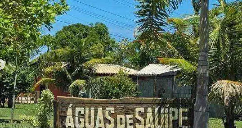 Terreno à venda, 990 m² por r$ 160.000 - porto de sauipe - entre rios/ba