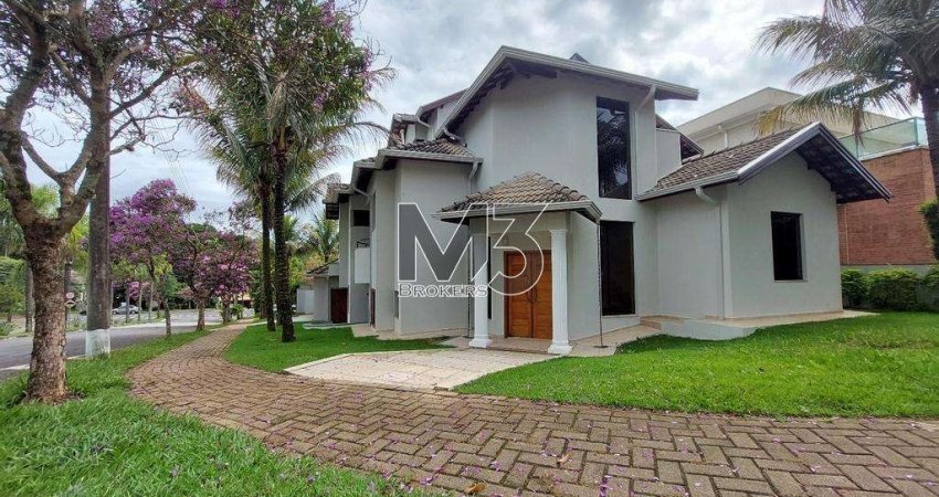 Sobrado à venda em Valinhos, Loteamento Residencial Fazenda São José, com 4 suítes, com 440 m²