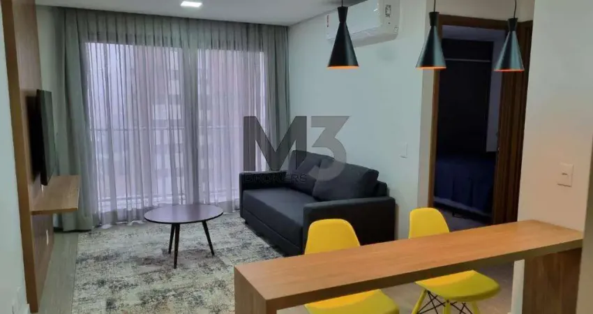 Apartamento para alugar em Campinas, Cambuí, com 1 quarto, com 51 m², Edifício Limoges