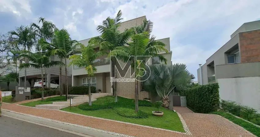 Casa à venda em campinas, loteamento mont blanc residence, com 4 suítes, com 626 m², mont blanc