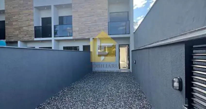 Sobrado geminado 2 suítes, rio bonito (pirabeiraba), joinville/sc