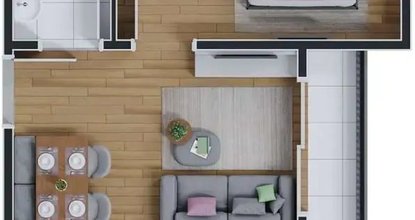 Apartamento com 1 quarto à venda na Avenida José Lourenço, 284, Jaguaribe, Osasco