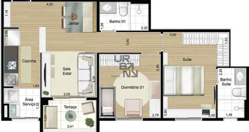 Innova Blue - Apartamento residencial à venda, Umuarama, Osasco - AP0219.