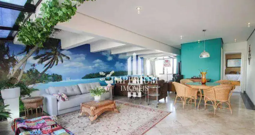 Apartamento duplex com 5 dormitórios à venda, 320 m² por r$ 1.200.000,00 - água fria - são paulo/sp