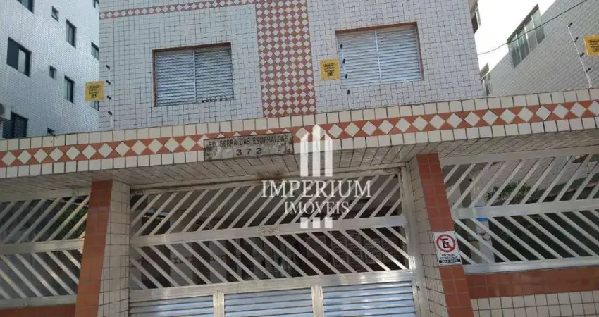 Apartamento com 1 dormitório à venda, 42 m² por r$ 230.000,00 - vila guilhermina - praia grande/sp