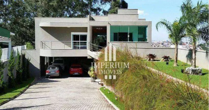 Sobrado alto padrão com 6 dormitórios à venda, 810 m² por r$ 4.500.000 - jardim ibiratiba/tremembé - são paulo/sp