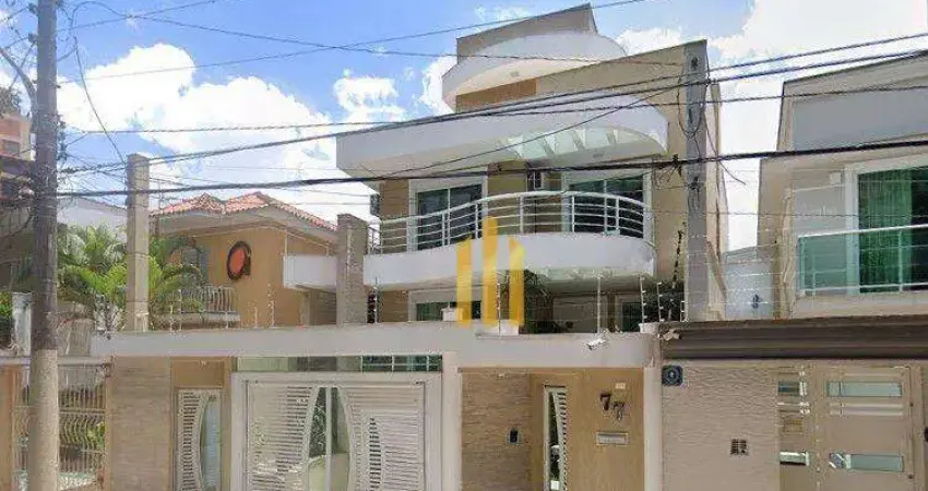 Sobrado com 5 dormitórios à venda, 791 m² por r$ 4.890.000,00 - água fria - são paulo/sp