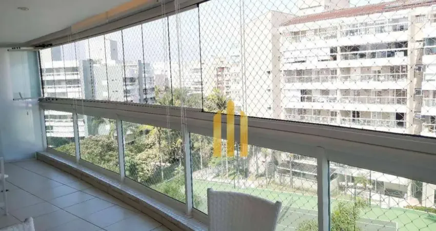 Apartamento com 3 dormitórios à venda, 98 m² por r$ 3.000.000,00 - riviera de são lourenço - bertioga/sp
