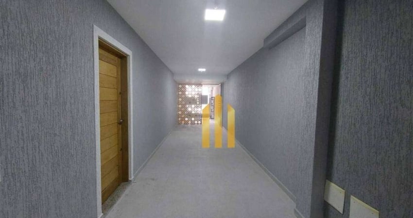 Apartamento com 1 dormitório para alugar, 24 m² por R$ 1.650,00/mês - Santana - São Paulo/SP