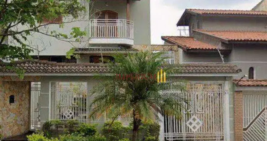 Sobrado com 4 dormitórios, 450 m² - venda por r$ 2.000.000,00 ou aluguel por r$ 11.315,00/mês - jardim guapira - são paulo/sp