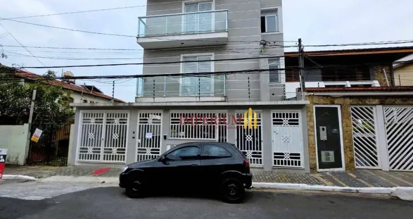 Apartamento novo com 1 dormitório e sacada à venda, 38 m² por r$ 270.000 - vila isolina mazzei - são paulo/sp