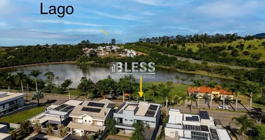 CASA COND. RESERVA DA SERRA ? FRENTE PARA LAGO ? R$4.300.000,00 5 suítes ? 8 vagas ? piscina - estilo industrial moderno. CA03106