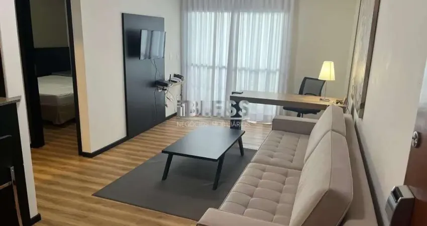 Apartamento (flat) mobiliado para locação na avenida nove de julho - jundiaí - ap05170