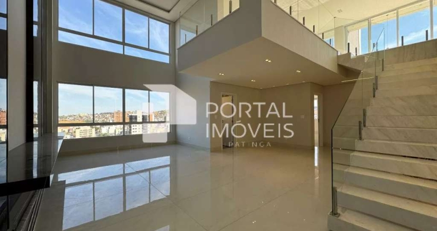 Cobertura duplex alto padrão para venda, 4 quartos, 3 suítes, 4 vagas, Cidade Nobre - Ipatinga/MG - CO566