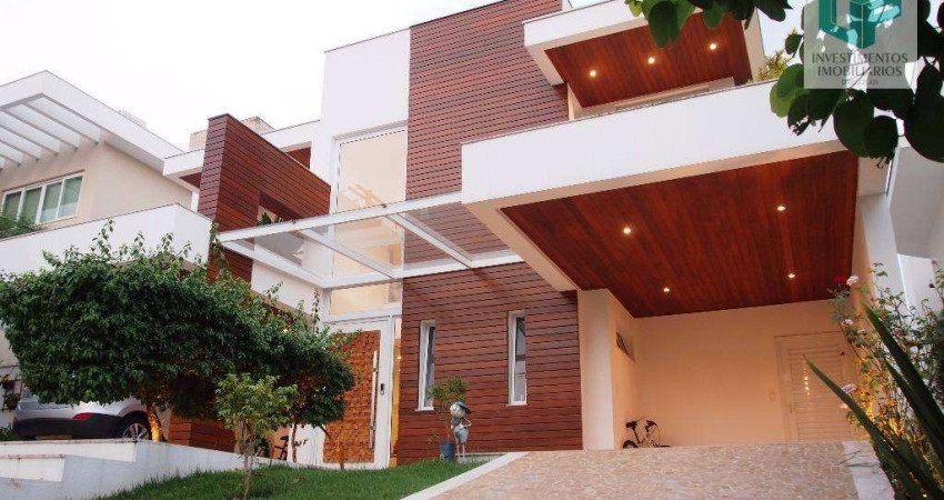 Sobrado com 4 dormitórios à venda, 441 m² por R$ 3.490.000,00 - Condomínio Ângelo Vial - Sorocaba/SP