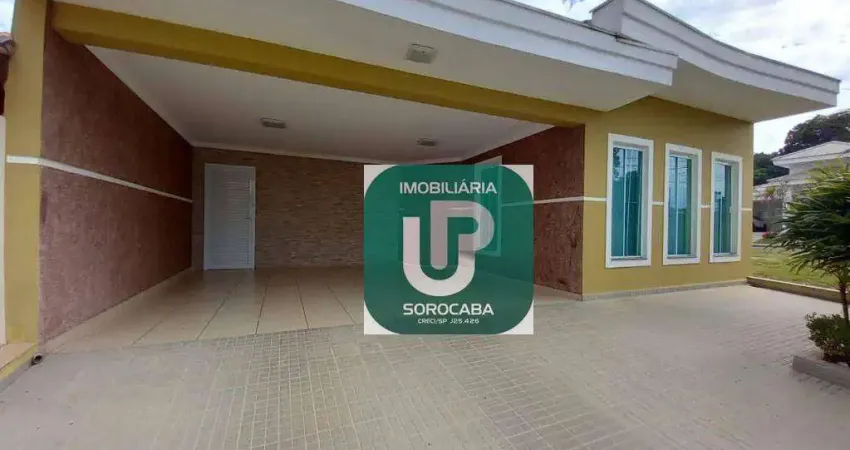 Casa com 3 dormitórios para alugar, 168 m² por r$ 6.303,00/mês - condomínio lago da serra - araçoiaba da serra/sp