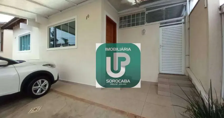 Casa com 3 dormitórios para alugar, 95 m² por r$ 3.477,49/mês - condomínio residencial marbella - sorocaba/sp