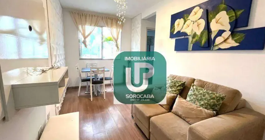 Apartamento com 2 dormitórios à venda, 47 m² por r$ 215.000,00 - condomínio parque sicília - votorantim/sp
