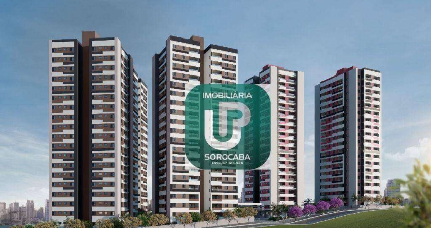Apartamento com 1 dormitório à venda, 44 m² por R$ 316.800 - Condomínio Residencial Vale Verde - Sorocaba/SP