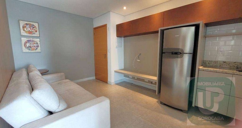 Apartamento com 1 dormitório para alugar, 45 m² por R$ 4.200,00/mês - Edifício Spettacolo Patriani - Sorocaba/SP