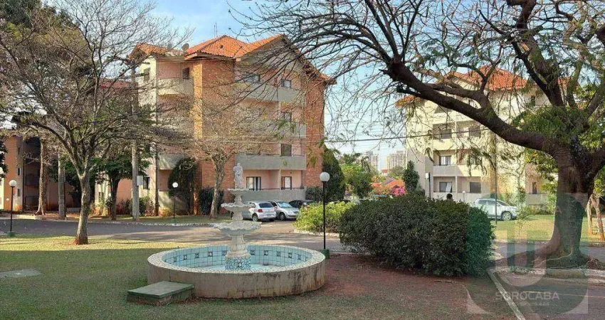 Apartamento com 2 dormitórios à venda, 54 m² por r$ 265.000,00 - residencial morada da américa - sorocaba/sp