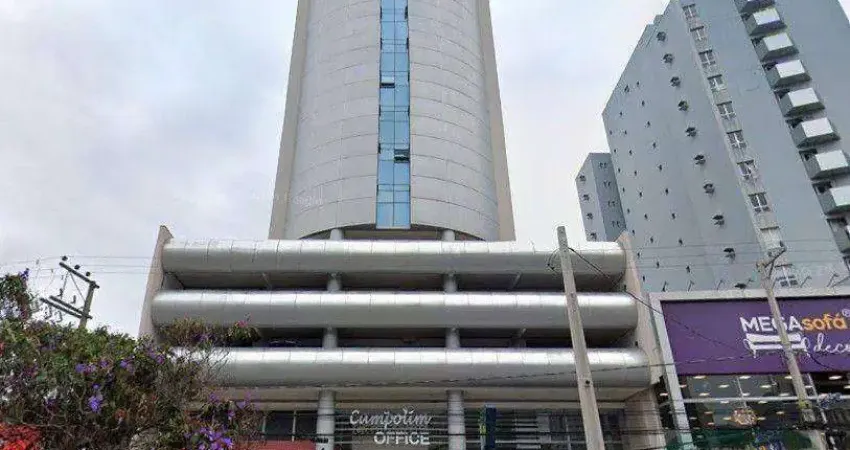 Sala para alugar, 74 m² por r$ 4.333,00/mês - parque campolim - sorocaba/sp