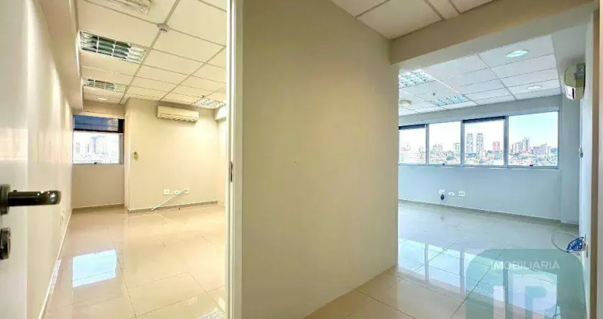 Sala para alugar, 74 m² por r$ 4.490,00/mês - parque campolim - sorocaba/sp