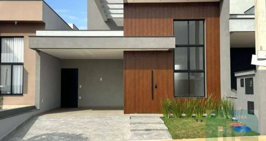 Casa com 3 dormitórios à venda, 132 m² por r$ 1.050.000,00 - condomínio villagio wanel - sorocaba/sp
