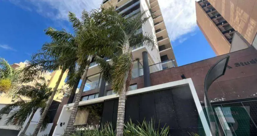 Apartamento com 1 dormitório para alugar, 45 m² por r$ 5.005,00/mês - condomínio jk studio - sorocaba/sp