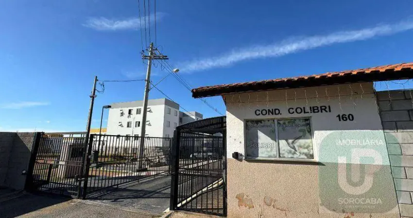 Apartamento com 2 dormitórios à venda, 51 m² por r$ 110.000,00 - altos do ipanema ii - sorocaba/sp