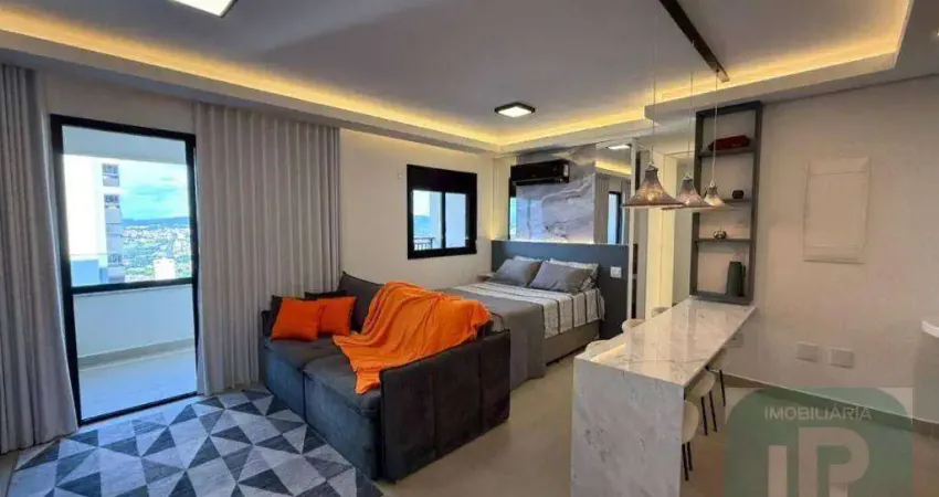 Apartamento com 1 dormitório, 47 m² - venda por R$ 690.000,00 ou aluguel por R$ 5.900,00/mês - Mandarim Campolim Patriani - Sorocaba/SP