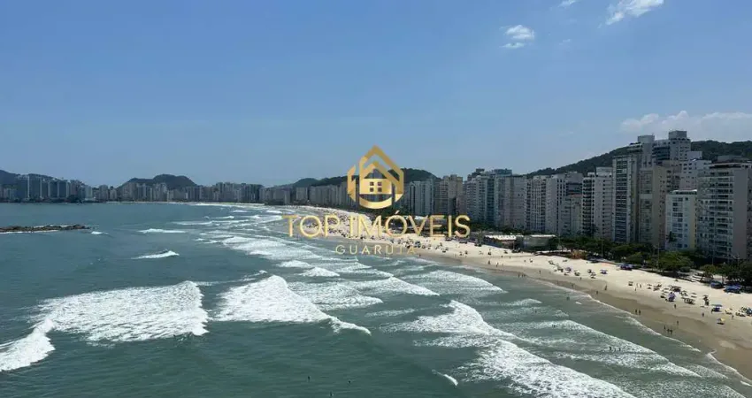 Apartamento Frente Mar para Locação Anual na Praia de Pitangueiras, Guarujá