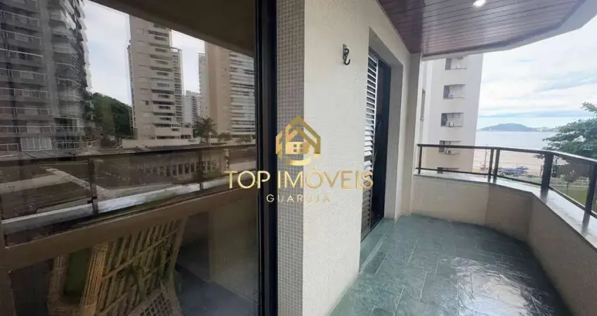 Apartamento no Guarujá com Piscina, Sauna e Churrasqueira - Praia Asturias