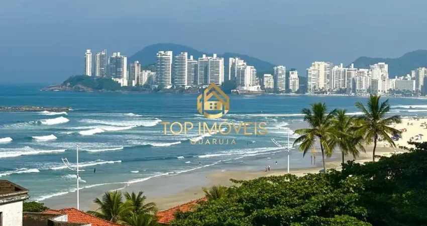 Apartamento Reformado com Vista para o Mar - Praia de Pitangueiras, Guarujá