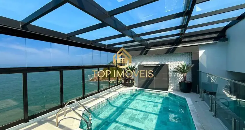 Cobertura Frente Mar Lazer Completo