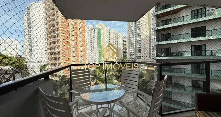 Amplo Apartamento com Piscina e Academia na Praia de Pitangueiras Guarujá