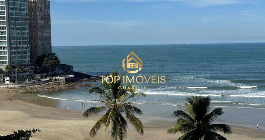 Amplo Apartamento Mobiliado de Frente para o Mar na Praia de Pitangueiras