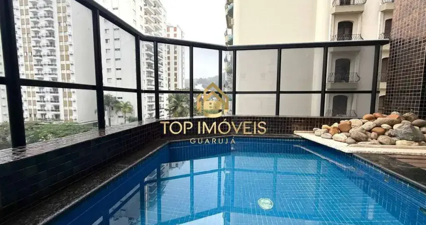 Apartamento com piscina a poucos metros da Praia em Pitangueiras Guaruja SP