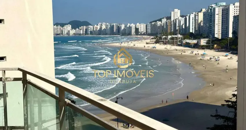 Amplo apartamento de Frente para o Mar na Praia de Pitangueiras Guarujá SP