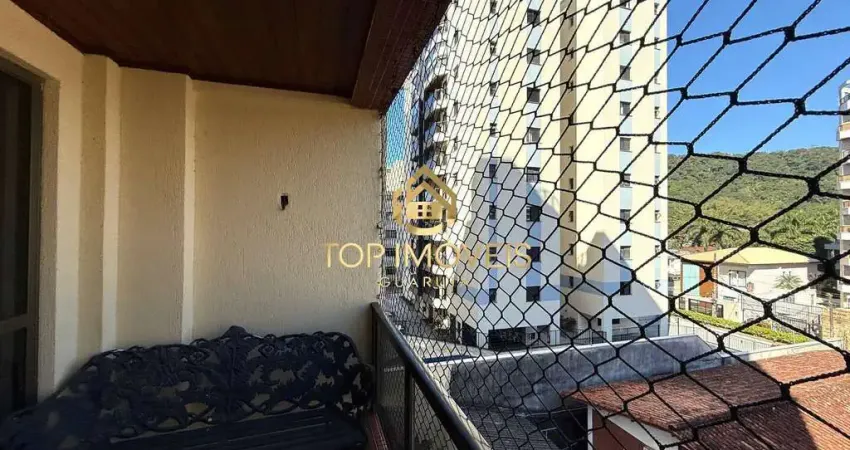 Apartamento com Piscina e Churrasqueira na Praia do Tombo - Guarujá SP